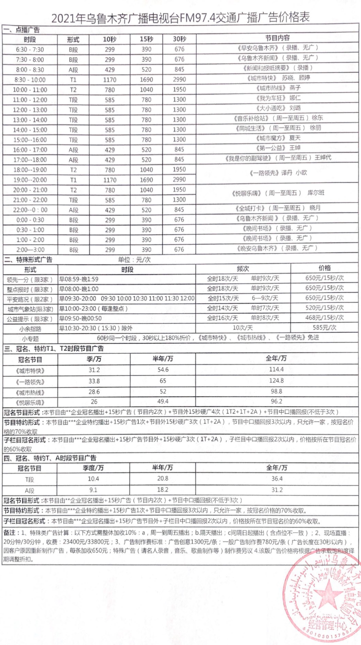 2021乌鲁木齐人民广播电台FM974 交通广播广告报价表.jpg